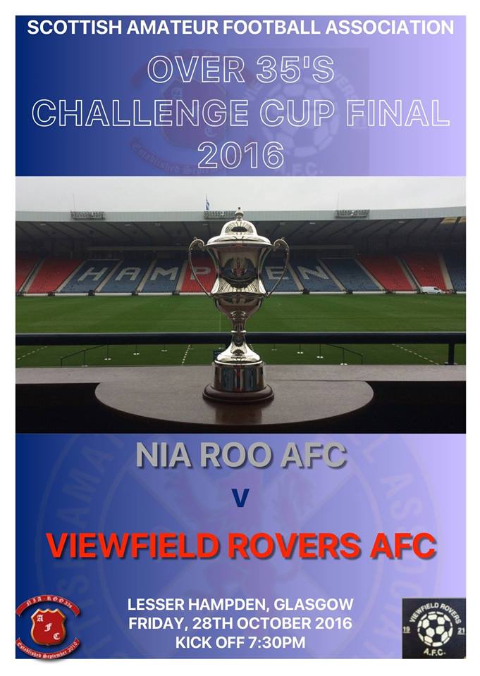 Over 35's Challenge Cup Final 2016