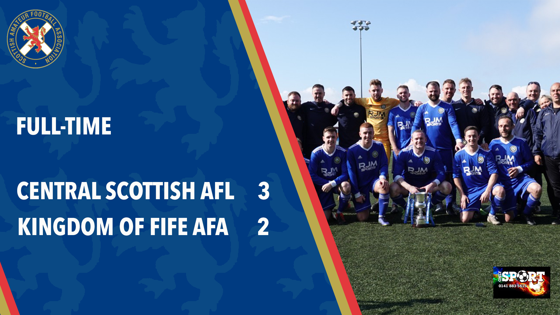 Central Scottish AFL Win 2019/20 Inter League Trophy