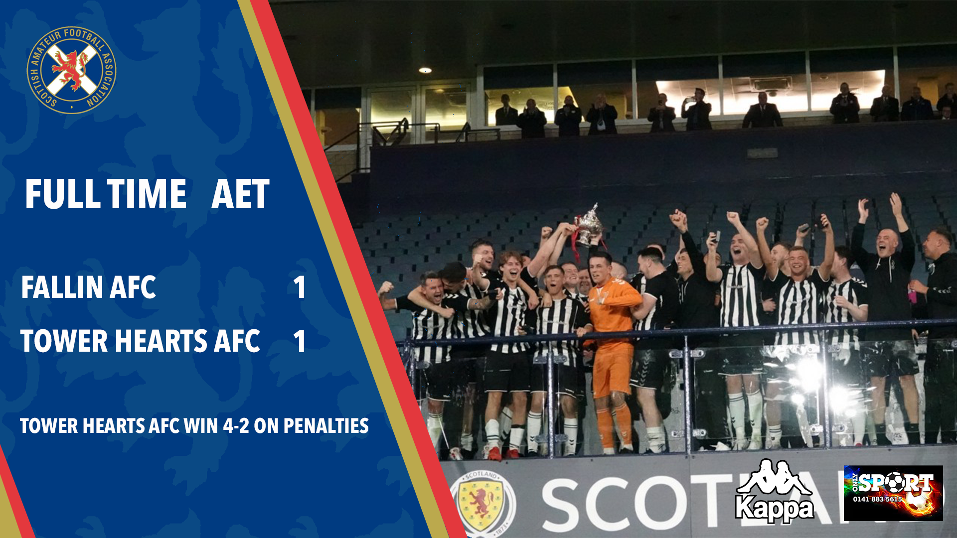 <a href='/newsdetail/ID/707'>Tower Hearts AFC Win The 2021/22 Kappa & Only Sport Scottish Amateur Cup</a>
